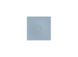 Bette BetteAir Duschfliese 7352-418T2 1000 x 1000 mm, blue satin, Rechteck, glasierter Titan-Stahl, mit Minimum-Täger