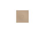 Bette BetteAir Duschfliese 7350-425AE 900 x 900 mm, greige, Rechteck, glasierter Titan-Stahl