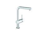 Grohe Minta Touch Küchenarmatur 31360001 elektronisch, chrom, L-Auslauf schwenkbar