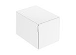 Keuco Edition 11 Art Sideboard 32541840401 40x35x49cm, 1 Frontauszug, Innenbeleuchtung, Glas satiniert, weiß