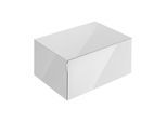 Keuco Edition 11 Art Sideboard 32541880801 80x35x49cm, 1 Frontauszug, Innenbeleuchtung, Glas, manhattan