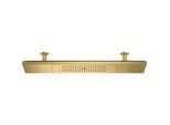 hansgrohe Axor ShowerHeaven Kopfbrause 1200 4jet Axor 12423250 Brushed Gold Optik, mit Lichtm. 5000 K
