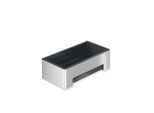 Hewi Duschkorb 900.03.001XA92 220x67x115mm, gerade, geschliffen, Einsatz in Anthrazit
