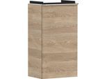 hansgrohe Xelu Q Waschtischunterschrank 54013000 340x605x245mm, für Handwaschbecken, links, Eiche Natur, chrom
