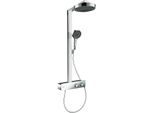hansgrohe Rainfinity Brause-Set 28742000 mit Thermostat, Brausekopfgröße 250mm, chrom
