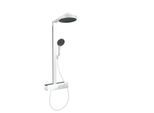 hansgrohe Rainfinity Brause-Set 28742700 mit Thermostat, Brausekopfgröße 250mm, mattweiß