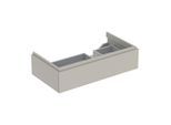 Geberit Xeno² Waschtisch-Unterschrank 500514001 88x22x46,2cm, mit Schublade, mit Ablagefläche, matt/greige