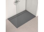 Ideal Standard Ultra Flat S i.life Rechteck-Brausewanne T5222FS 140 x 90 x 3,2 cm, quarzgrau