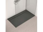 Ideal Standard Ultra Flat S i.life Rechteck-Brausewanne T5224FV 140 x 80 x 3,2 cm, Schiefer