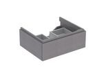 Geberit Xeno² Waschtisch-Unterschrank 500505431 58x22x46,2cm, strukturiert/sculturagrau, mit Schublade