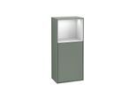 Villeroy und Boch Finion Seitenschrank G500MTGM 41,8x93,6cm, links, Emotion, Regal oben White Matt, Olive Matt Lacquer