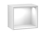 Villeroy und Boch Finion Regalmodul F580GFGF 41,8x35,6x27cm, Regal Glossy White, Glossy white lacquer