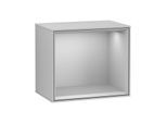 Villeroy und Boch Finion Regalmodul F580GJGJ 41,8x35,6x27cm, Regal Light Grey, Light grey matt