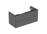 Geberit One Waschtisch-Unterschrank 505264003 103,6 x 50,4 x 47 cm, lava/lackiert matt, 2 Schubladen