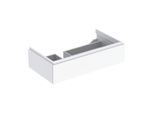Geberit Xeno² Waschtisch-Unterschrank 500513011 88x22x46,2cm, mit Schublade, mit Ablagefläche, hochglänzend/weiß