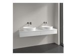 Villeroy und Boch Antao Waschtisch-Unterschrank L17010GF 160x19x50cm, Waschbeckenplattenfarbe Lack, glossy white lacquer, Mit Beleuchtung