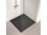Ideal Standard Ultra Flat S i.life Brausewanne T5242FV 120 x 120 x 3,2 cm, Schiefer, quadratisch