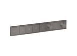 hansgrohe RainSelect Fertigmontageset 15382340 brushed black, Thermostat, 4x Verbraucher, Unterputz