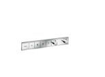 hansgrohe RainSelect Fertigmontageset 15382000 chrom, Thermostat, 4x Verbraucher, Unterputz