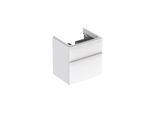 Geberit Smyle Square Waschtisch-Unterschrank 500352001 58,4x61,7x47cm, weiß hochglanz, 2 Schubladen