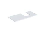 Geberit One Waschtisch-Platte 505314002 105 x 3 x 47 cm, weiß/lackiert matt, Ausschnitt rechts