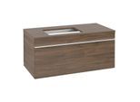 Villeroy und Boch Venticello Waschtisch-Unterschrank A94702VH 95,7 x 43,6 x 50,2 cm, Waschtisch links, Griff White, arizona oak