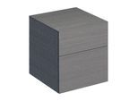 Geberit Xeno² Seitenschrank 500504431 45x51x46,2cm, mit 2 Schubladen, strukturiert/sculturagrau