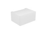 Keuco Edition 11 Modul-Unterbauschrank 31311270100 70 x 35 x 53,5 cm, mit LED-Beleuchtung, Lack Seidenmatt, Glas weiß satiniert