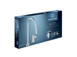 Ideal Standard Gusto Küchen-2-Loch-Armatur BD422AA chrom, mit hohem Rohrauslauf