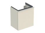 Geberit iCon Handwaschbecken-Unterschrank 502300JL1 37x41,5x27,9cm, 1 Tür, Anschlag rechts, sand hochglänzend, Griff sand matt
