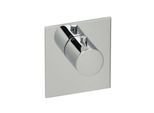 Herzbach Logic XL Fertigmontageset 11.500100.2.01 für Einzel-Thermostat-Modul, 110x100mm, chrom