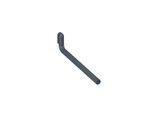 Hewi 477 Handtuchhalter 477.09B20092 445x105mm, 1-tlg., matt, anthrazitgrau