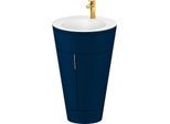 Duravit Starck 1,c-bonded Set S19512O34980000 Griff Gold, Keramik Weiß Matt, bodenstehend, Nachtblau Seidenmatt, 864 x 560 x 605 mm