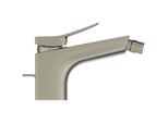 Ideal Standard Conca Bidetarmatur BC760GN mit Ablaufgarnitur, Ausladung 133mm, Silver Storm
