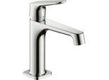 hansgrohe Axor Citterio M 100 Waschtischarmatur 34010000 Ausladung 128mm, mit Zugstangen-Ablaufgarnitur, chrom