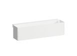 LAUFEN Ino Ablagefach H4954110301701 30,5x8x9cm, Aluminium, für Schublade, weiß matt