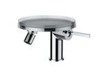 LAUFEN Kartell Einhebel-Bidetmischer mit Deco Disc H3413310041111, mit Ablaufgarnitur
