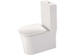 Duravit White Tulip Spülkasten 09331000051 37x14,5cm, 6/3 l, Anschluss links, verdeckt, weiß WonderGliss