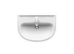 LAUFEN Pro B Halbeinbau Waschtisch 8129510001041 56x44cm, weiß, Überlauf, 1 Hahnloch