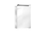 Keuco Royal L1 Spiegelschrank 13601171201 silber-gebeizt- eloxiert, 500x742x150mm, links