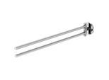 Steinberg Handtuchhalter Serie 650 6502550 chrom, 2 Arme, 41 cm