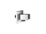 Herzbach Living Spa Brauseanschlussbogen 11.685400.2.01 mit starrem Halter, chrom