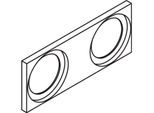 hansgrohe Grundplatte Axor Uno Waschtischmischer 96914000 Unterputz F-Set chrom