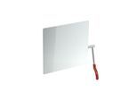 Hewi Kippspiegel 802.01.100R33 725x741x73mm, Hebel rechts, rubinrot