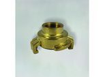 Fukana Schnellkupplung mit Innengewinde 33105 messing, 1 1/2" IG (innen ca. 45mm), Geka kompatibel