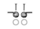 Duravit Scharnierpaar Starck 3 chrom, für WC-Sitz, ohne SoftClose