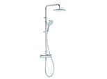 Kludi Freshline Duschsystem 670920500 chrom, mit Aufputz-Thermostat