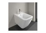 Villeroy & Boch Finion Wand Bidet 446500R1 wandhängend, 375 x 320 mm, Weiß Alpin CeramicPlus