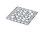 Viega Rost 554033 94x94mm, verschraubbar, gezogen, Edelstahl