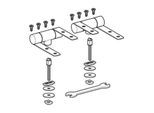 Geberit Scharnier-Set 598200000 für WC-Sitz